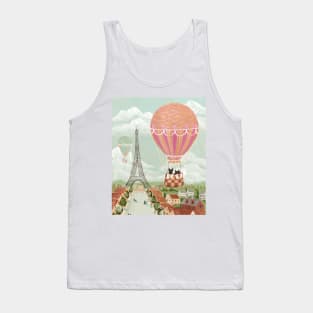 Hot Air Balloon Ride Cats Tank Top